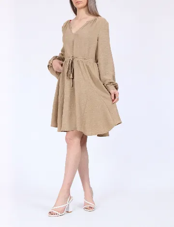 Rochie scurta Vero Moda, maro
