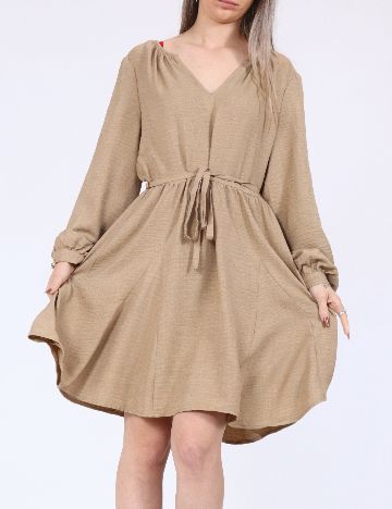 Rochie scurta Vero Moda, maro