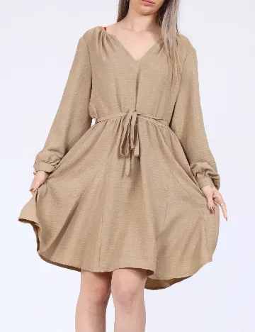 Rochie scurta Vero Moda, maro