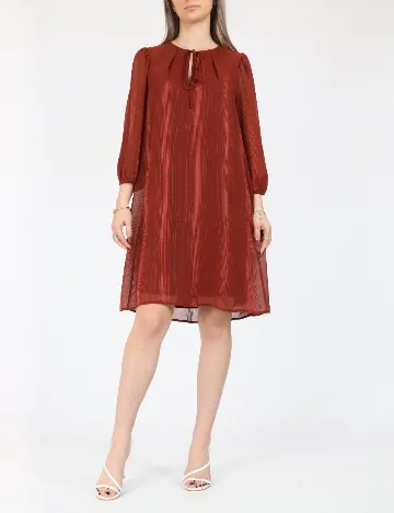 Rochie scurta Vero Moda, maro