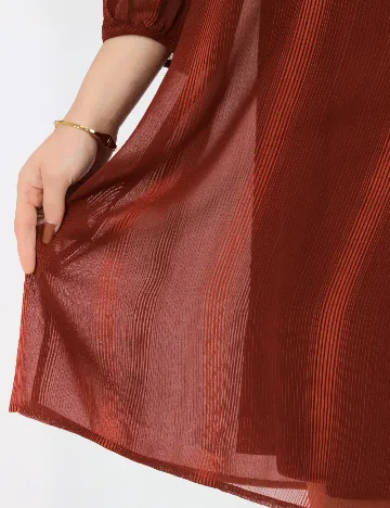Rochie scurta Vero Moda, maro