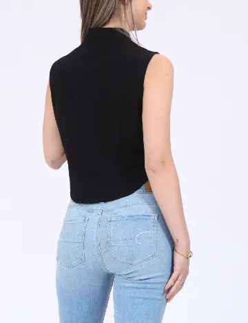 Top Vero Moda, negru