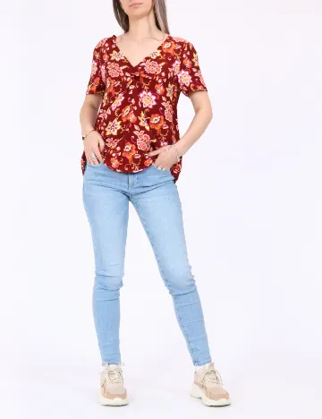 Bluza Vero Moda, caramiziu