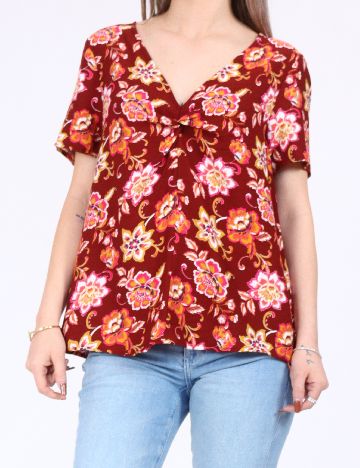 Bluza Vero Moda, caramiziu