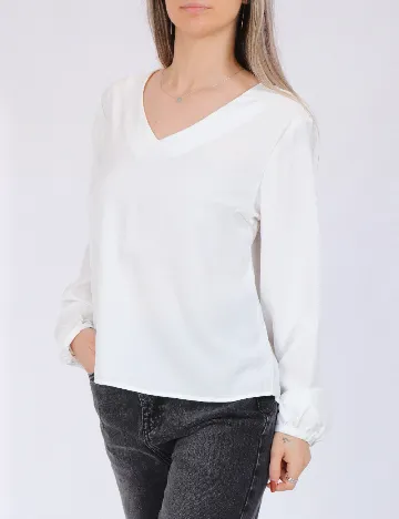 Bluza Only, alb