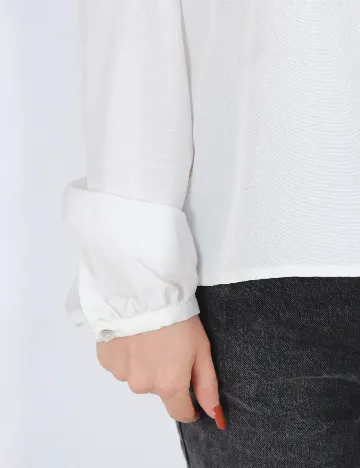 Bluza Only, alb