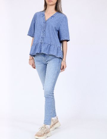 Bluza Vero Moda, albastru
