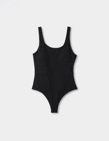 Costum de baie Mango, negru