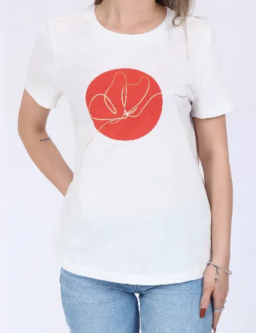 Tricou Vero Moda, alb