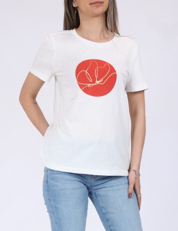Tricou Vero Moda, alb