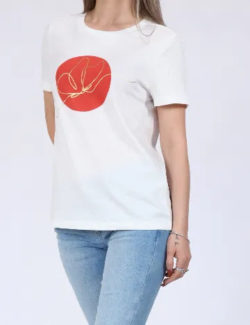 Tricou Vero Moda, alb
