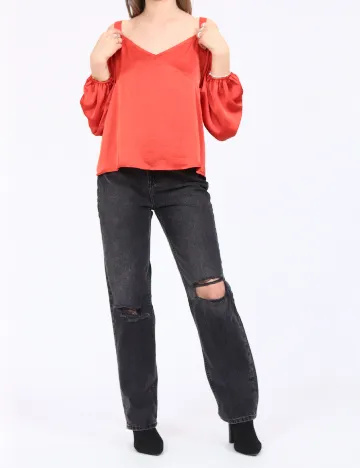 Bluza Vero Moda, caramiziu