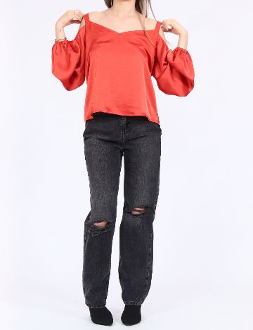 Bluza Vero Moda, caramiziu