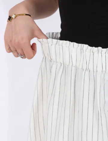 Fusta Vero Moda, alb