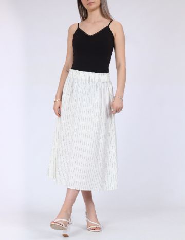 Fusta Vero Moda, alb