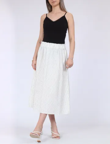 Fusta Vero Moda, alb