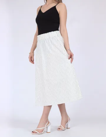 Fusta Vero Moda, alb
