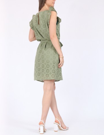 Rochie scurta Jacqueline de Yong, verde