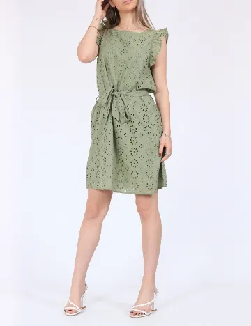 Rochie scurta Jacqueline de Yong, verde