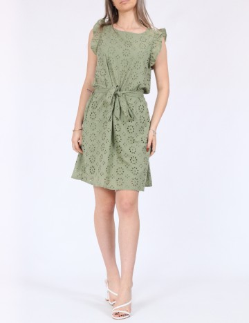 Rochie scurta Jacqueline de Yong, verde