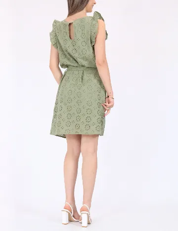 Rochie scurta Jacqueline de Yong, verde
