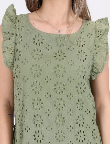Rochie scurta Jacqueline de Yong, verde