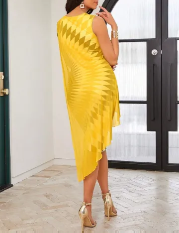 Rochie scurta SHEIN, galben