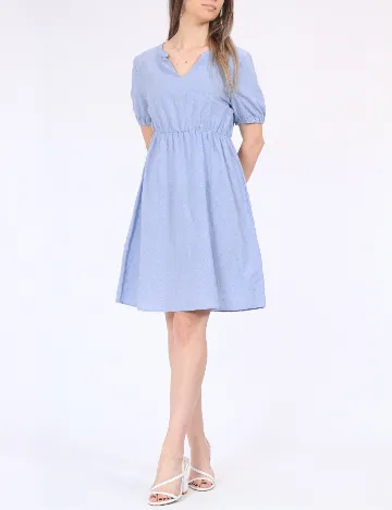 Rochie scurta Jacqueline de Yong, albastru