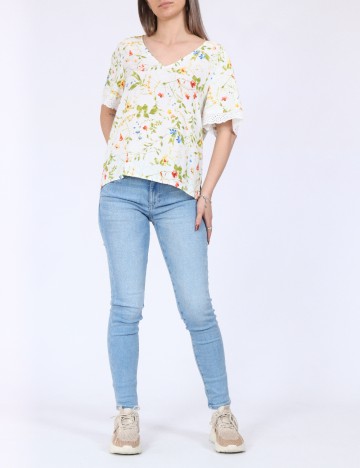 Bluza Vero Moda, alb