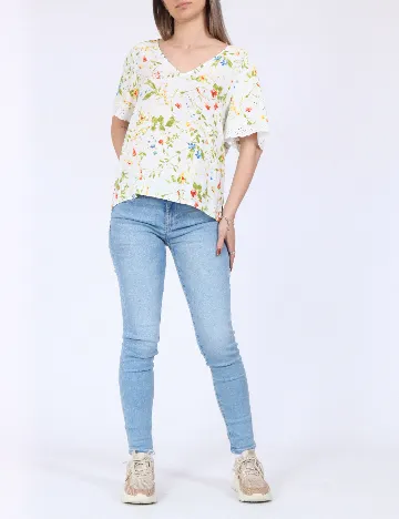 Bluza Vero Moda, alb