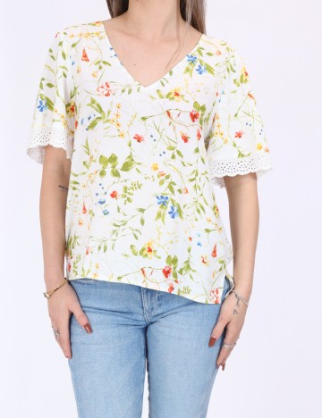 Bluza Vero Moda, alb
