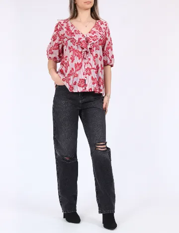 Bluza Vero Moda, rosu
