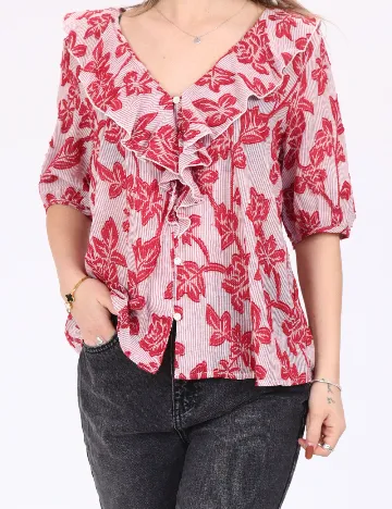 Bluza Vero Moda, rosu