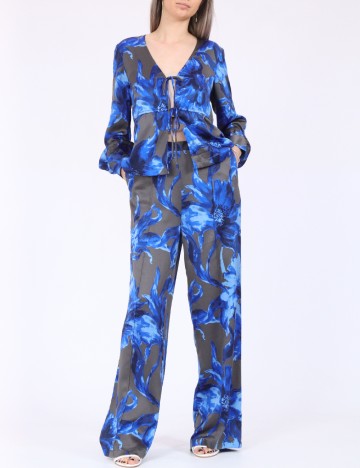 Pantaloni Vero Moda, albastru