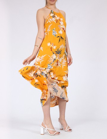 Rochie lunga Only, galben