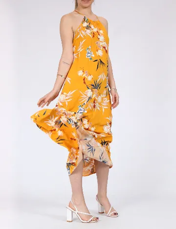 Rochie lunga Only, galben