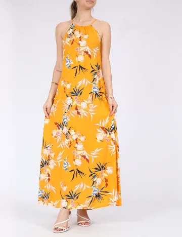 Rochie lunga Only, galben
