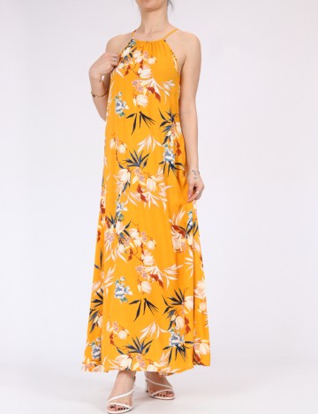 Rochie lunga Only, galben