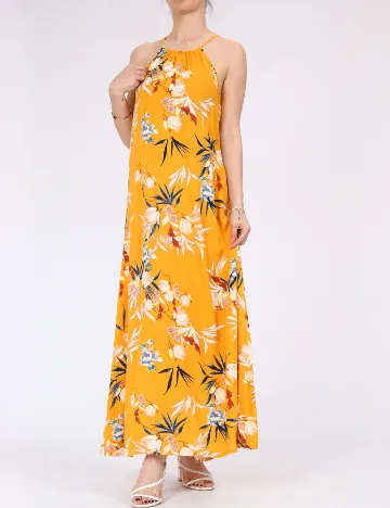 Rochie lunga Only, galben