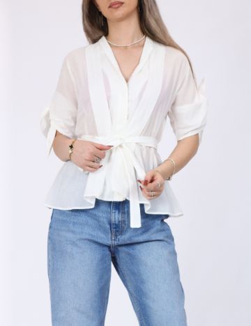 Bluza Zara, alb