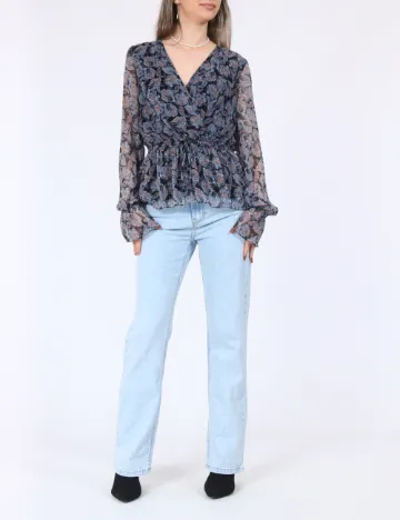 Bluza Vero Moda, albastru