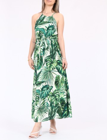 Rochie medie Only, verde