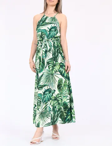 Rochie medie Only, verde