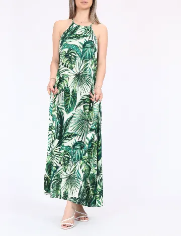 Rochie medie Only, verde