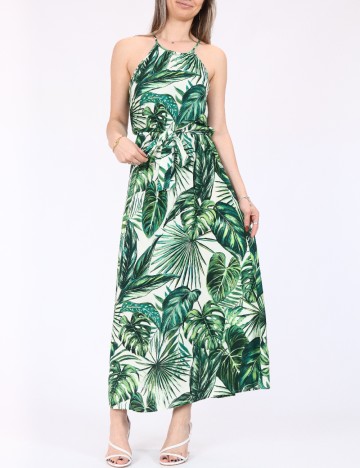Rochie medie Only, verde