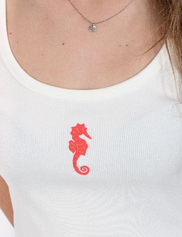 Maiou Vero Moda, alb