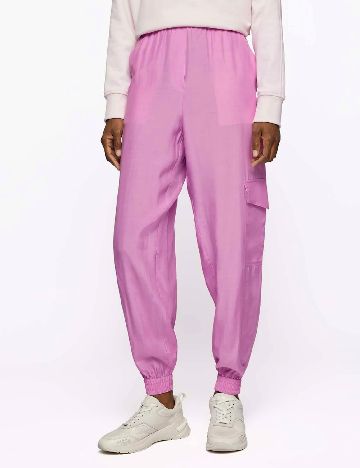 Pantaloni BOSS, mov