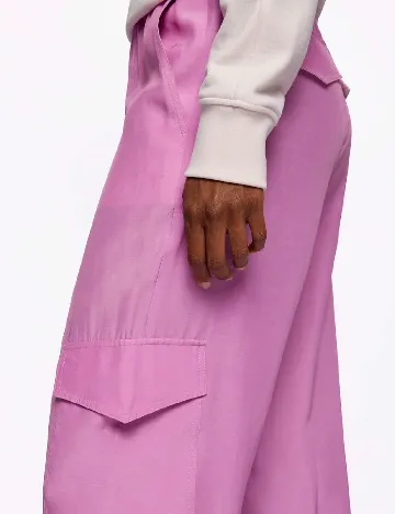 Pantaloni BOSS, mov