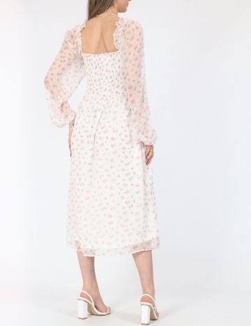 Rochie medie Vero Moda, alb