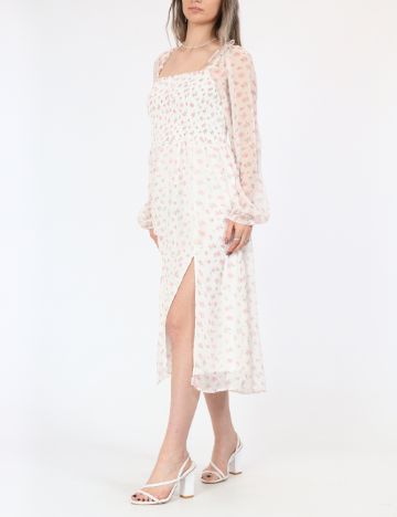 Rochie medie Vero Moda, alb